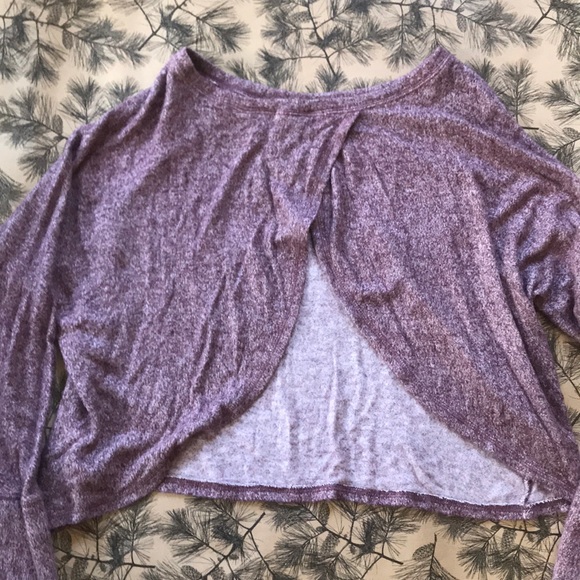 Project Social T - Maroon soft split back shirt - Picture 3 of 4